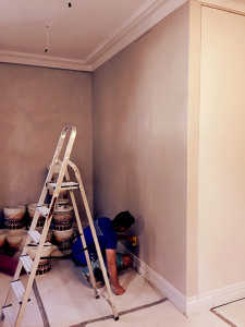 All Saints Plastering example pitted finish